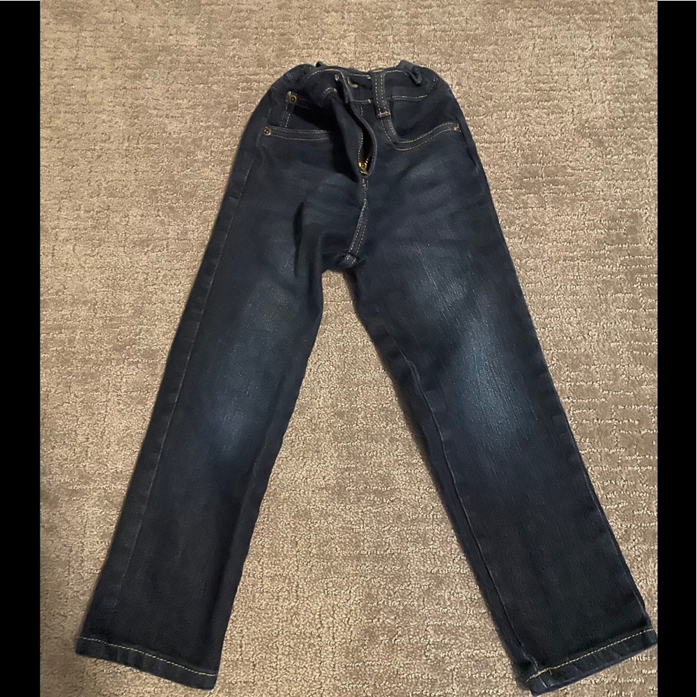 Girls dark wash jeans